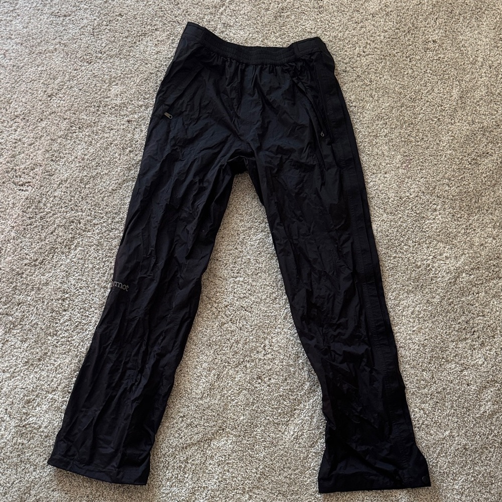 Marmot Black Shell Outdoor Pants